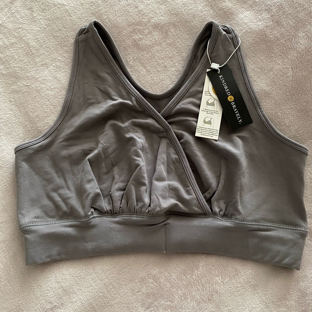 Kindred Bravely French Terry Racerback Nursing & Sleep Bra